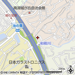 滋賀県大津市湖城が丘20-22周辺の地図
