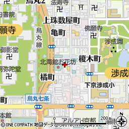 京都府京都市下京区笹屋町269-1周辺の地図
