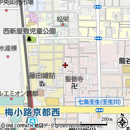 京都府京都市下京区夷馬場町25周辺の地図