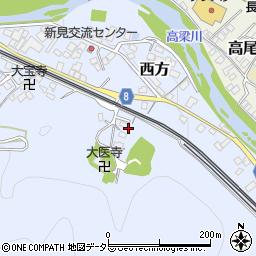 岡山県新見市西方805周辺の地図