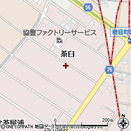 愛知県安城市橋目町周辺の地図