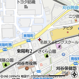 日本生命保険相互会社　ライフプラザ刈谷・ご来店窓口周辺の地図