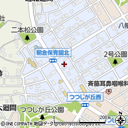 愛知県知多市朝倉町278周辺の地図