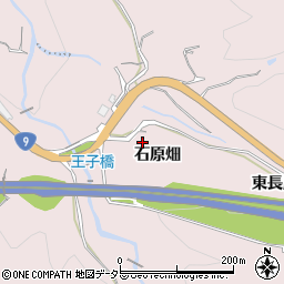 京都府亀岡市篠町王子石原畑周辺の地図