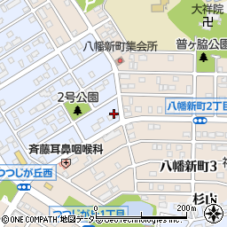 愛知県知多市朝倉町398周辺の地図
