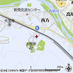 岡山県新見市西方807周辺の地図
