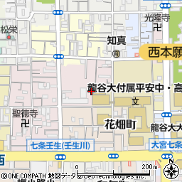 京都府京都市下京区諏訪開町29周辺の地図