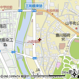 兵庫県西脇市西脇881周辺の地図