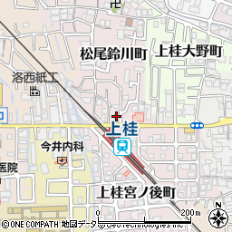 スクール・ワン上桂教室周辺の地図