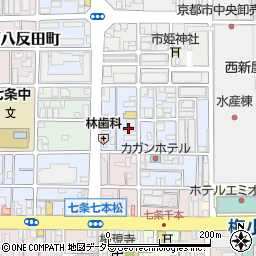 株式会社芳明フーズ　市場支所周辺の地図