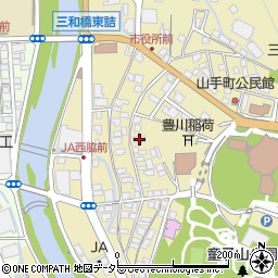 兵庫県西脇市西脇840周辺の地図