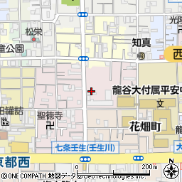 京都府京都市下京区諏訪開町周辺の地図