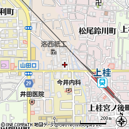 スーパーマルシェ上桂周辺の地図
