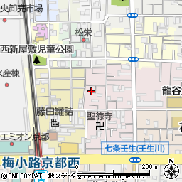 京都府京都市下京区夷馬場町22-22周辺の地図