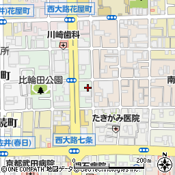 京都府京都市下京区西七条比輪田町36周辺の地図