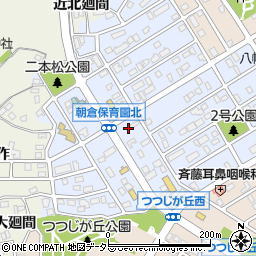 愛知県知多市朝倉町275周辺の地図