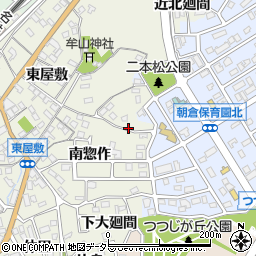 愛知県知多市新知北惣作54-3周辺の地図