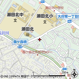 滋賀県大津市大将軍3丁目2-2周辺の地図