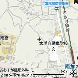 愛知県東海市加木屋町唐山周辺の地図