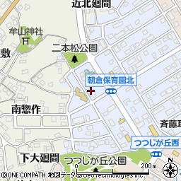 愛知県知多市朝倉町29周辺の地図