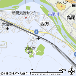 岡山県新見市西方813周辺の地図