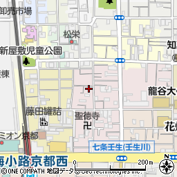 京都府京都市下京区夷馬場町22-17周辺の地図