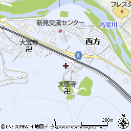 岡山県新見市西方825周辺の地図