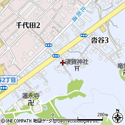 静岡清水線周辺の地図
