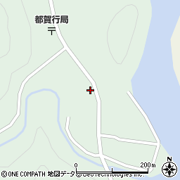 島根県邑智郡美郷町都賀行117周辺の地図