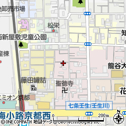 京都府京都市下京区夷馬場町22-10周辺の地図