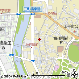 兵庫県西脇市西脇844周辺の地図