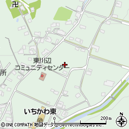 兵庫県神崎郡市川町東川辺周辺の地図