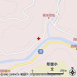 愛知県岡崎市桜形町（蔵座）周辺の地図