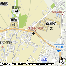 兵庫県西脇市西脇656-24周辺の地図