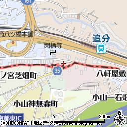 滋賀県大津市追分町4周辺の地図