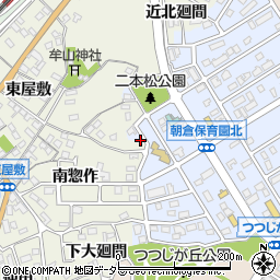 愛知県知多市朝倉町13周辺の地図