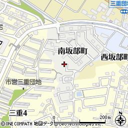 三重県四日市市南坂部町4842-3周辺の地図