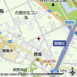 静岡県伊豆市熊坂368周辺の地図