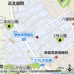 愛知県知多市朝倉町340周辺の地図