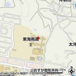 愛知県立東海南高等学校周辺の地図