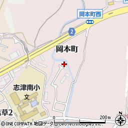 滋賀県草津市岡本町1094-4周辺の地図