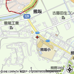 静岡県伊豆市熊坂629-5周辺の地図