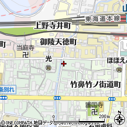セキュリティハウス京都周辺の地図