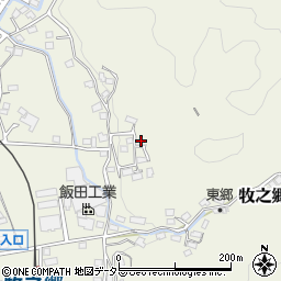 静岡県伊豆市牧之郷604周辺の地図