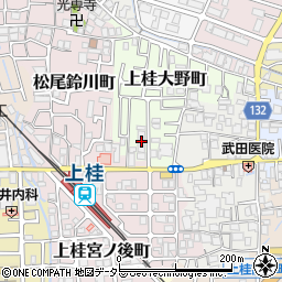 シャトー上桂周辺の地図