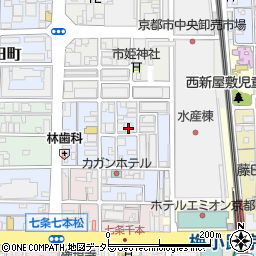 京都加工蔬菜株式会社周辺の地図