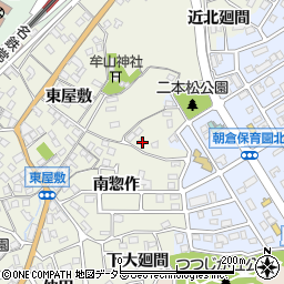 愛知県知多市新知北惣作19周辺の地図