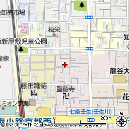 京都府京都市下京区夷馬場町21-11周辺の地図