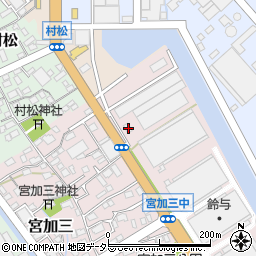 静岡県静岡市清水区宮加三1-1周辺の地図