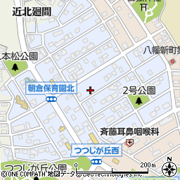 愛知県知多市朝倉町337周辺の地図